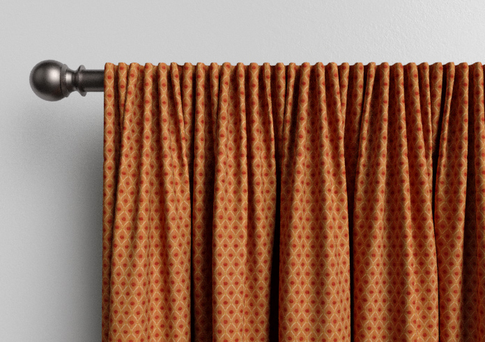 Sicily, Terracotta - Made to Measure Curtains - Image 9